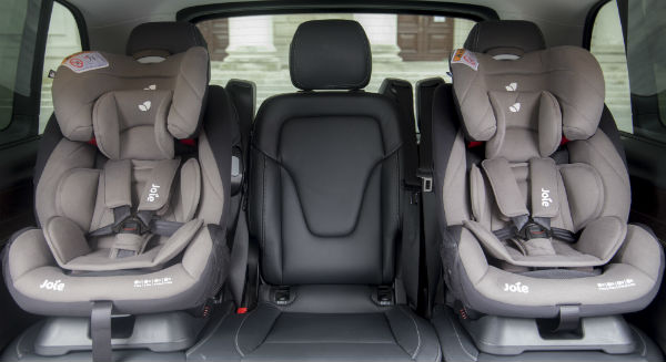 Chauffeur with child seat